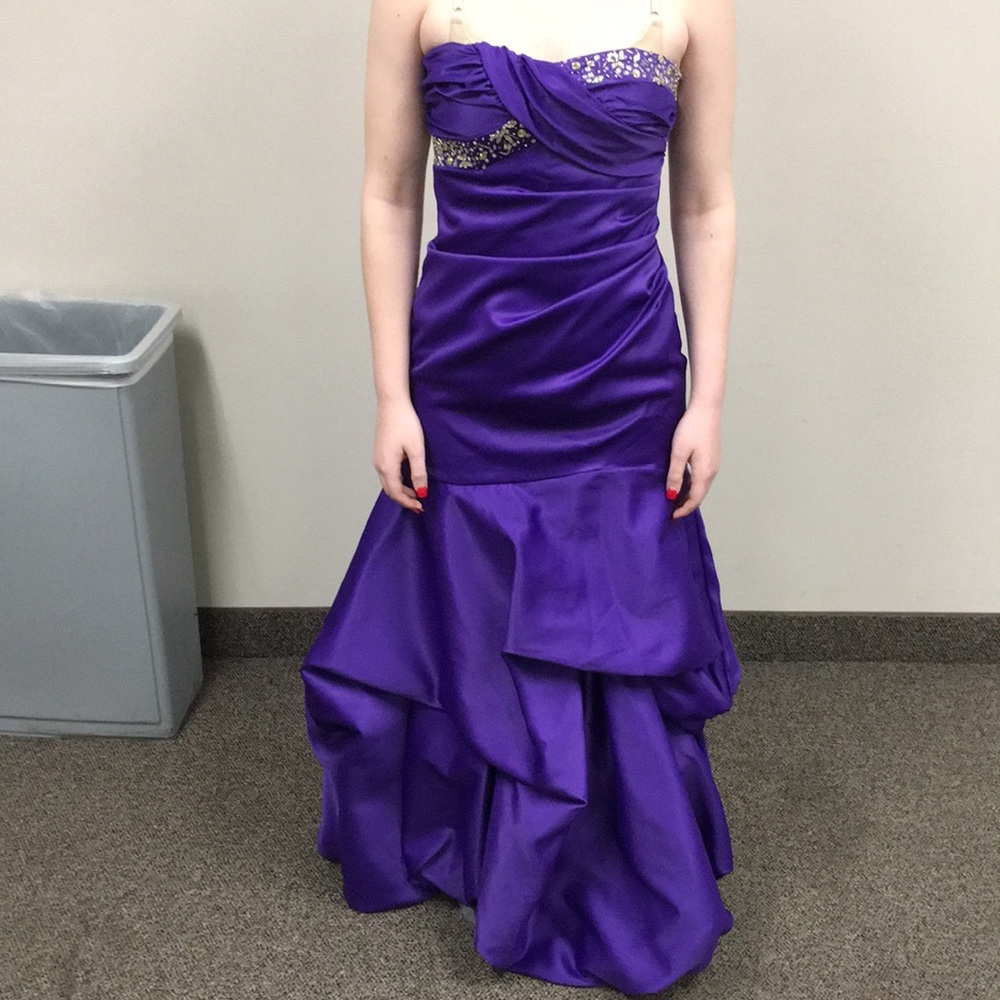 Purple dress